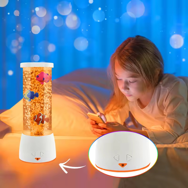 Big jellyfish lamp: Glowing, undulating tentacles in soft pastels. Casts dreamy, swaying light—romantic, serene, a floating love letter to the night.